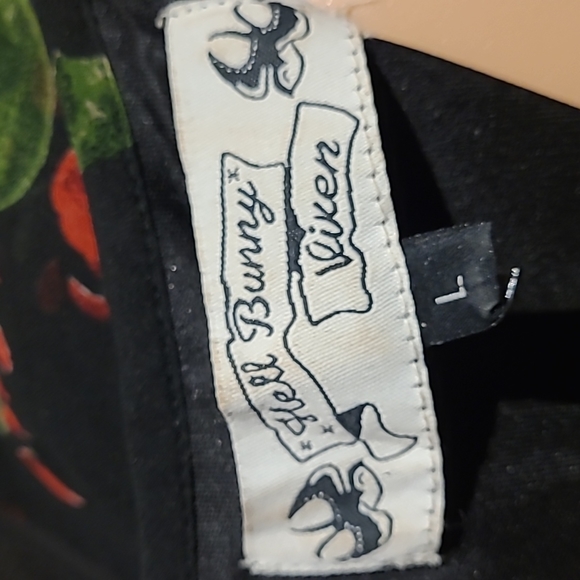 Hell Bunny Vixen Lily inspired sheer crepe dress size L - Picture 10 of 10